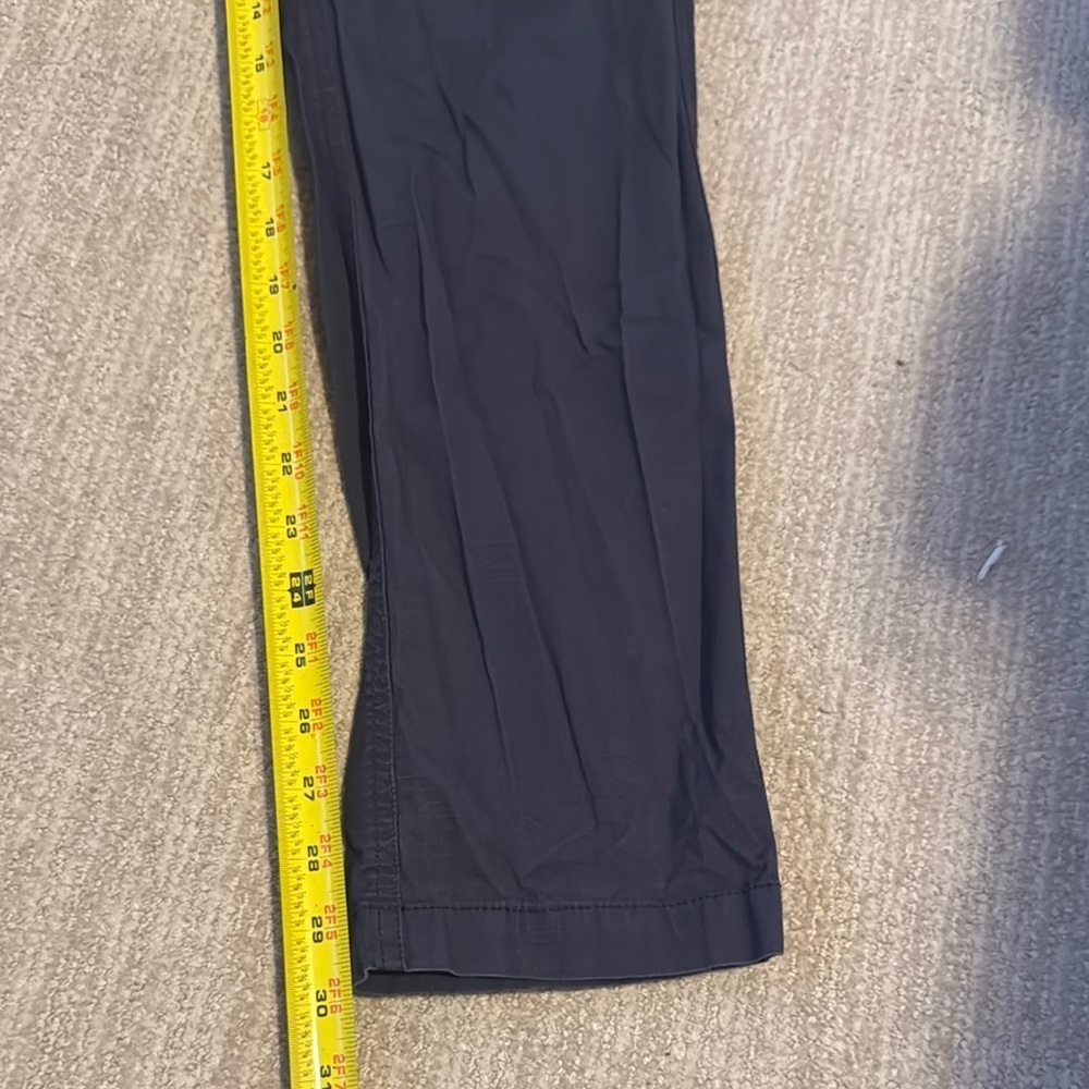 Vuori Men Size M Charcoal Grey Ripstop Slim Fit Stretch Performance Pants - Picture 7 of 11